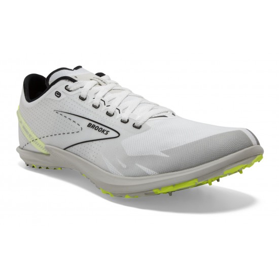 Brooks Draft XC Spikeless White/Black/Nightlife Unisex