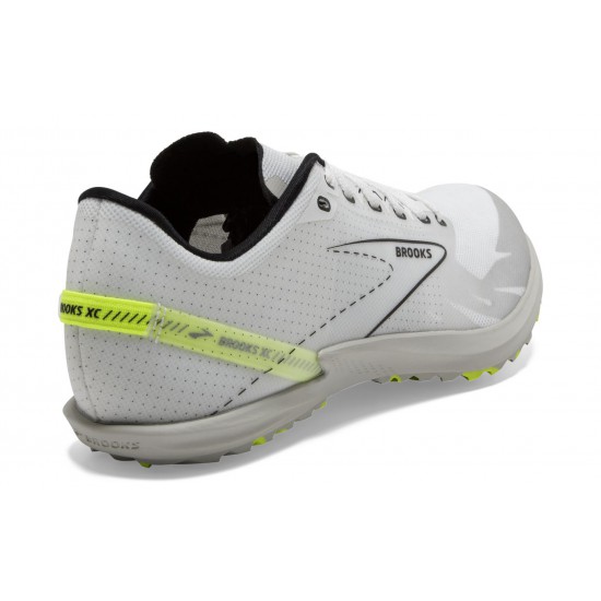 Brooks Draft XC Spikeless White/Black/Nightlife Unisex