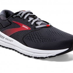 Brooks Beast '20 Blackened Pearl/Black/Red Men