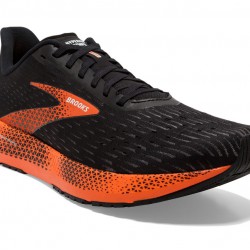 Brooks Hyperion Tempo Black/Flame/Grey Men