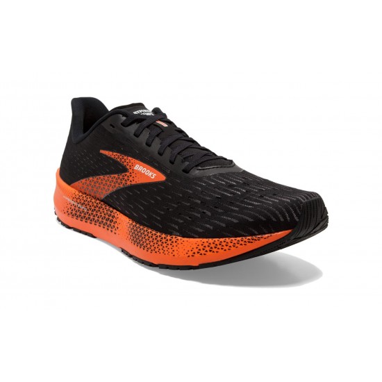 Brooks Hyperion Tempo Black/Flame/Grey Men