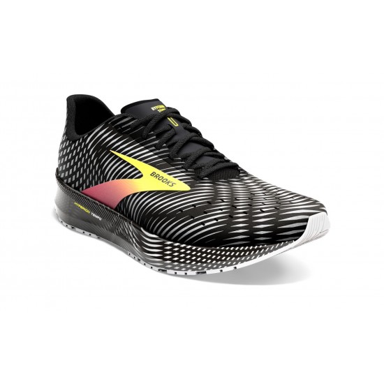 Brooks Hyperion Tempo Black/Pink/Yellow Men