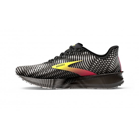 Brooks Hyperion Tempo Black/Pink/Yellow Men