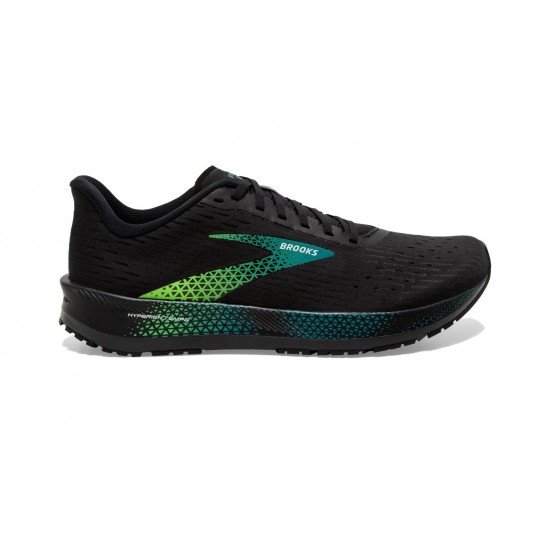 Brooks Hyperion Tempo Black/Kayaking/Green Gecko Men