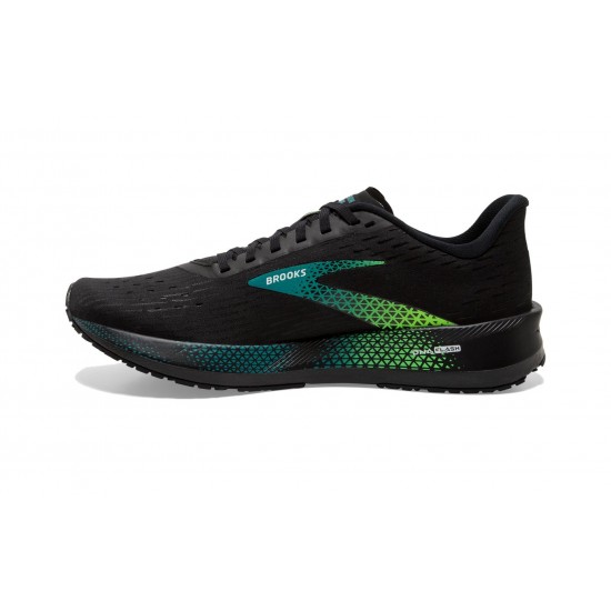 Brooks Hyperion Tempo Black/Kayaking/Green Gecko Men