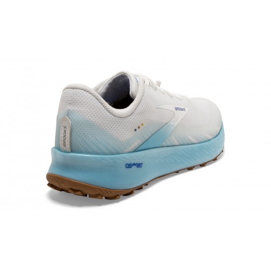 Brooks Catamount White/Iced Aqua/Blue Men