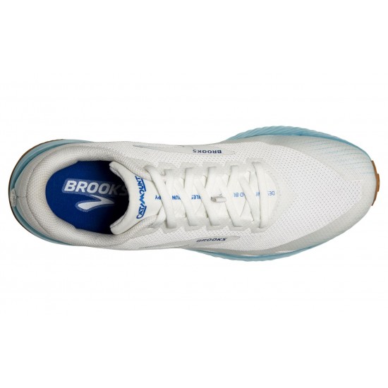 Brooks Catamount White/Iced Aqua/Blue Men