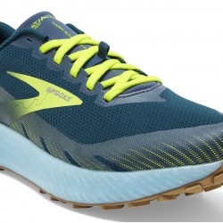 Brooks Catamount Blue/Lime/Biscuit Men