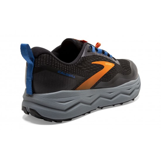 Brooks Caldera 5 Black/Orange/Blue Men