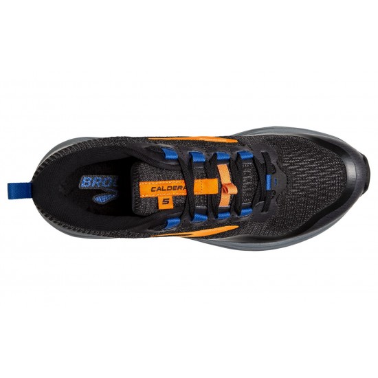 Brooks Caldera 5 Black/Orange/Blue Men