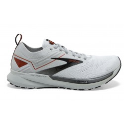 Brooks Ricochet 3 White/Grey/Cinnabar Men