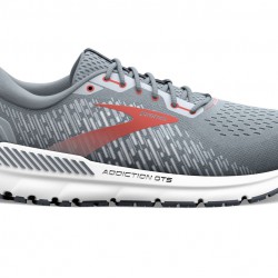 Brooks Addiction GTS 15 Grey/Ebony/Chili Oil Men