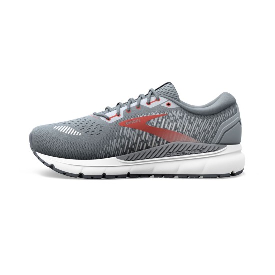 Brooks Addiction GTS 15 Grey/Ebony/Chili Oil Men