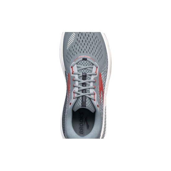 Brooks Addiction GTS 15 Grey/Ebony/Chili Oil Men