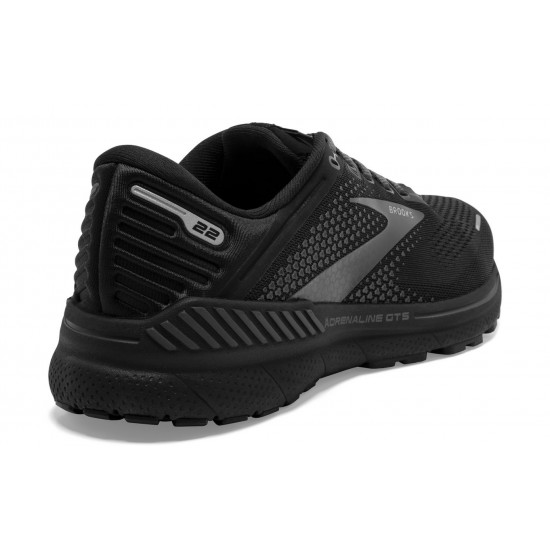 Brooks Adrenaline GTS 22 Black/Black/Ebony Men