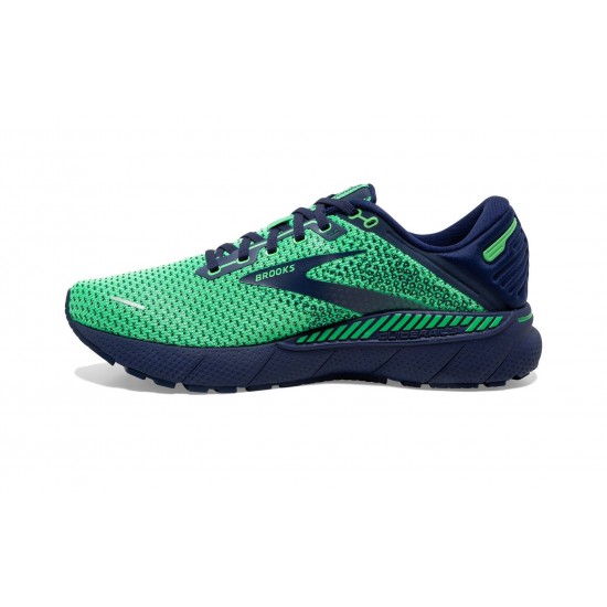 Brooks Adrenaline GTS 22 Green/Navy Men