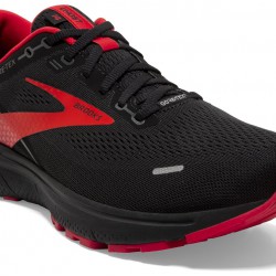 Brooks Ghost 14 GTX Black/Blackened Pearl/High Risk Red Men