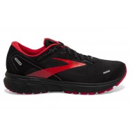 Brooks Ghost 14 GTX Black/Blackened Pearl/High Risk Red Men