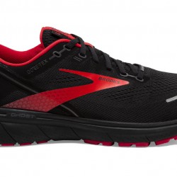 Brooks Ghost 14 GTX Black/Blackened Pearl/High Risk Red Men