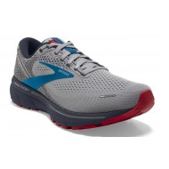 Brooks Ghost 14 Grey/Blue/Red Men