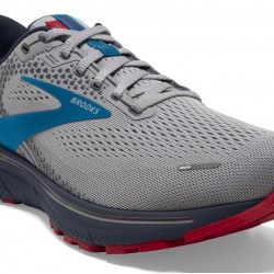 Brooks Ghost 14 Grey/Blue/Red Men