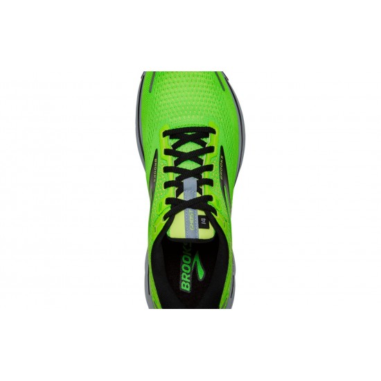 Brooks Ghost 14 Green Gecko/Blue/Black Men