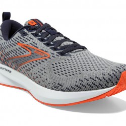 Brooks Levitate 5 Grey/Peacoat/Flame Men