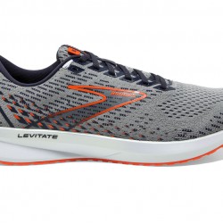 Brooks Levitate 5 Grey/Peacoat/Flame Men