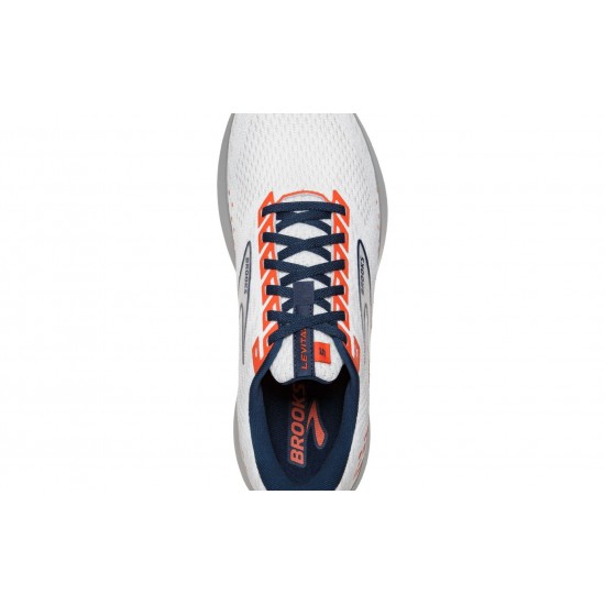 Brooks Levitate 5 White/Titan/Flame Men