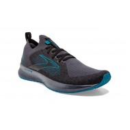 Brooks Levitate StealthFit 5 Black/Ebony/Crystal Teal Men