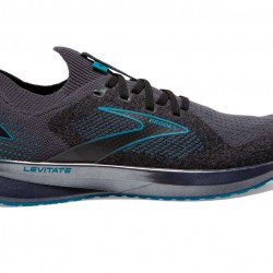 Brooks Levitate StealthFit 5 Black/Ebony/Crystal Teal Men