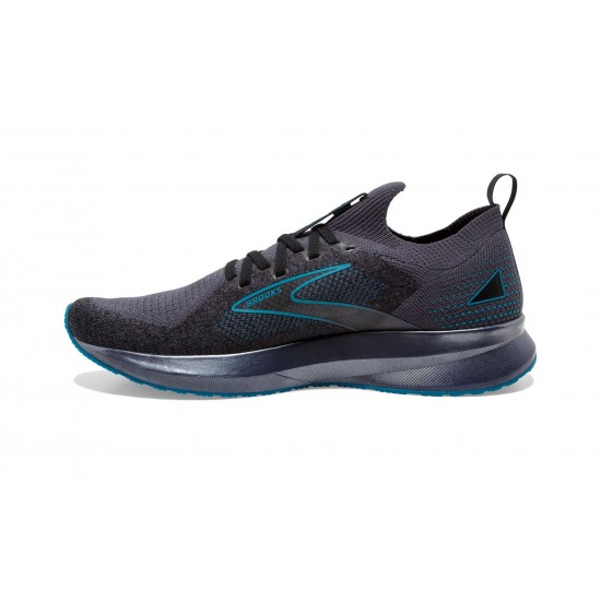 Brooks Levitate StealthFit 5 Black/Ebony/Crystal Teal Men