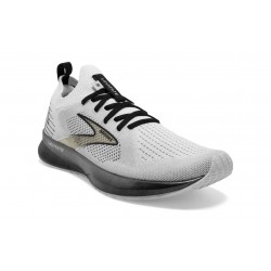 Brooks Levitate StealthFit 5 White/Grey/Black Men