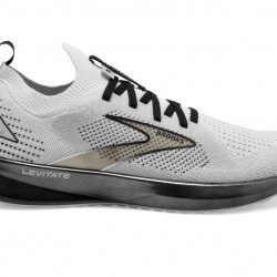 Brooks Levitate StealthFit 5 White/Grey/Black Men