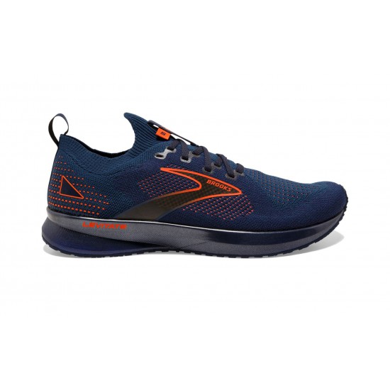 Brooks Levitate StealthFit 5 Peacoat/Titan/Flame Men