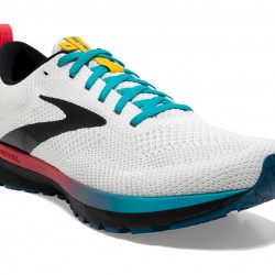 Brooks Revel 5 White/Black/Bluebird Men