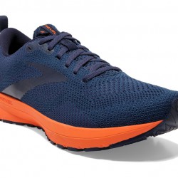 Brooks Revel 5 Titan/Peacoat/Flame Men