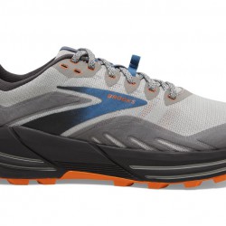 Brooks Cascadia 16 Oyster Mushroom/Alloy/Orange Men