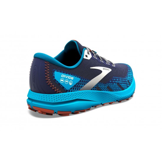 Brooks Divide 3 Peacoat/Atomic Blue/Rooibos Men