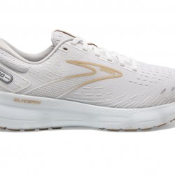 Brooks Glycerin 20 White/Khaki Men