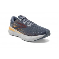 Brooks Glycerin GTS 20 Grey/Chili Oil/Orange Men