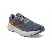 Brooks Glycerin GTS 20 Grey/Chili Oil/Orange Men