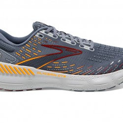 Brooks Glycerin GTS 20 Grey/Chili Oil/Orange Men