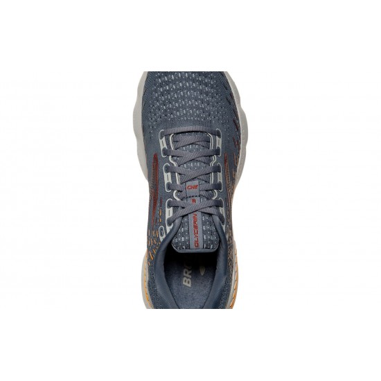 Brooks Glycerin GTS 20 Grey/Chili Oil/Orange Men