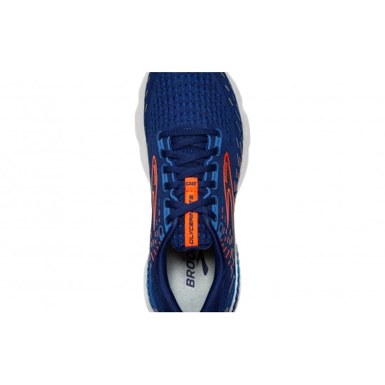 Brooks Glycerin GTS 20 Blue Depths/Palace Blue/Orange Men