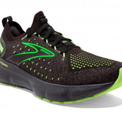 Brooks Glycerin StealthFit 20 Black/Pearl/Green Gecko Men