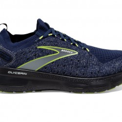 Brooks Glycerin StealthFit 20 Blue/Ebony/Lime Men