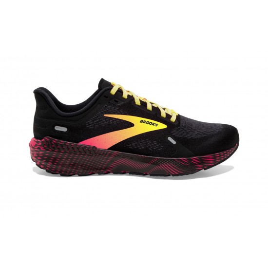 Brooks Launch GTS 9 Black/Pink/Yellow Men