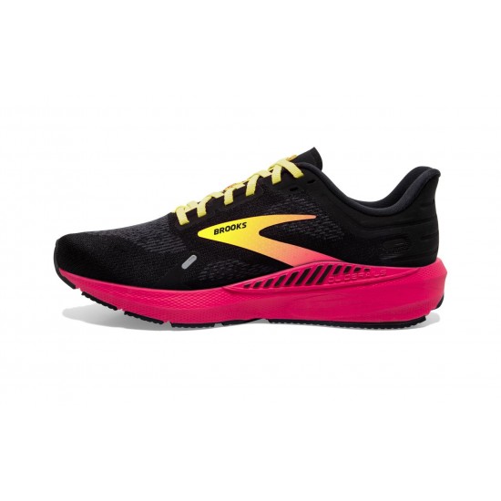 Brooks Launch GTS 9 Black/Pink/Yellow Men