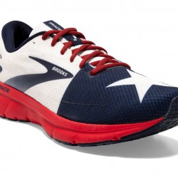 Brooks Trace 2 Red/White/Navy Men